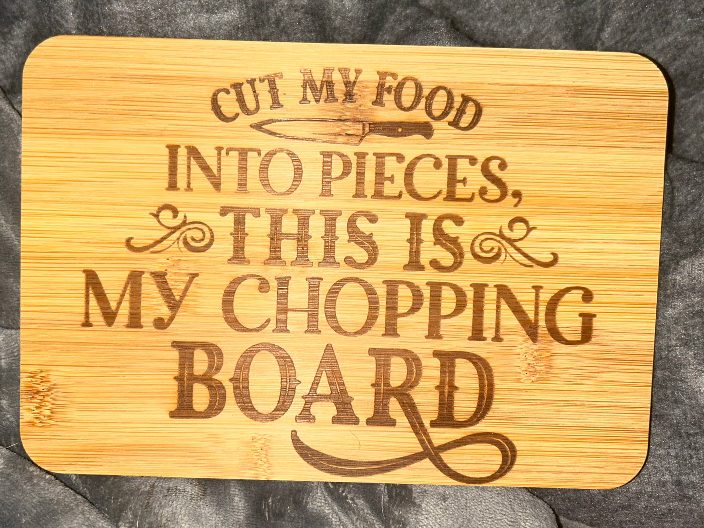 Chopping board cutting board