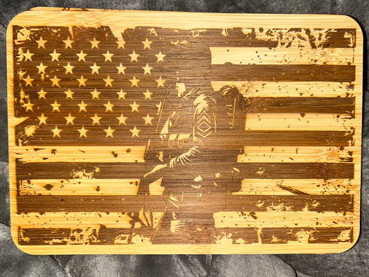 American solider cutting board