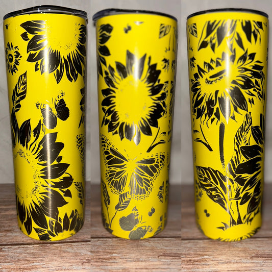 Sunflower tumbler